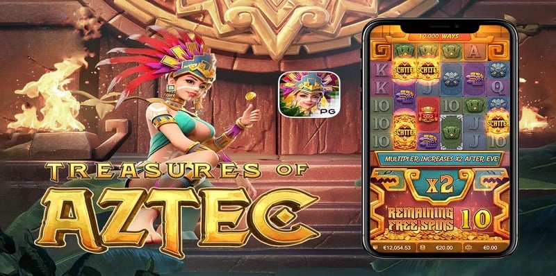 kho báu aztec slot game