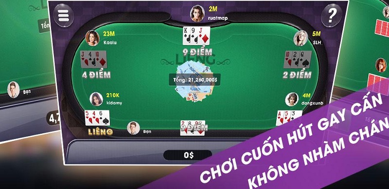 Tổng quan luật chơi game bài liêng online Bài liêng online