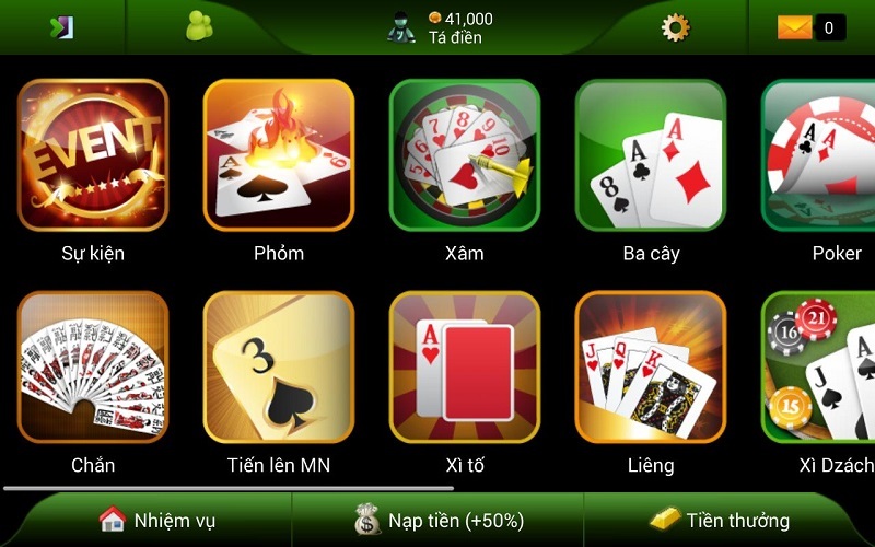 Ứng dụng chơi game bài đem lại trải nghiệm thuận tiện app game bài